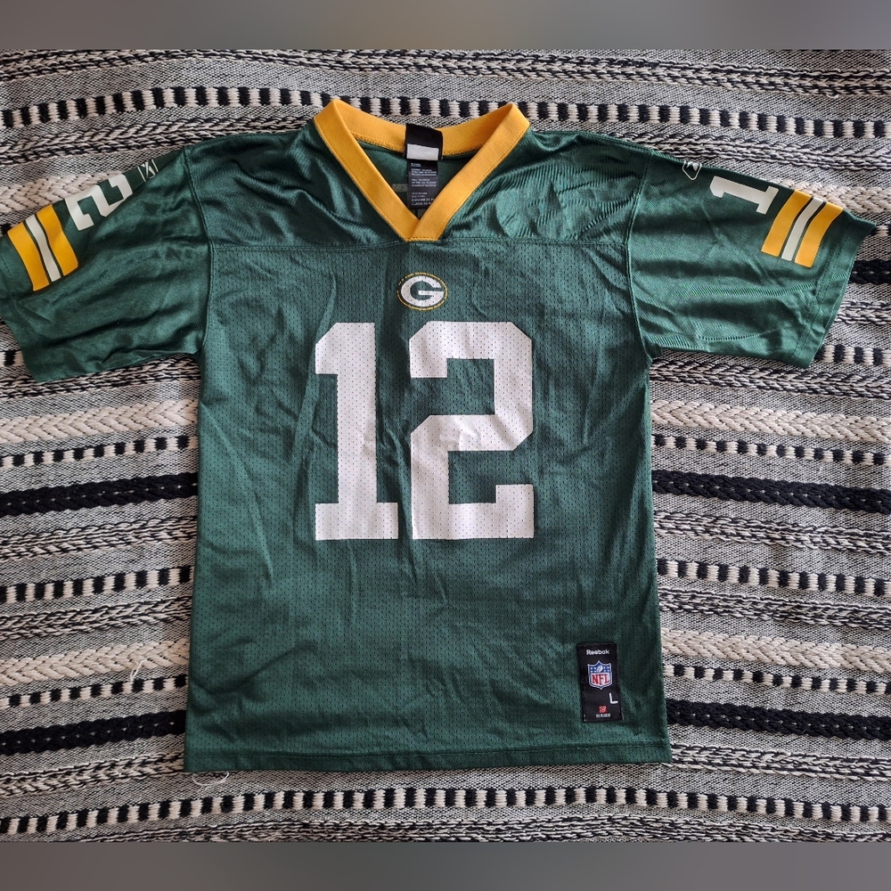 Reebok Green and Yellow Jersey